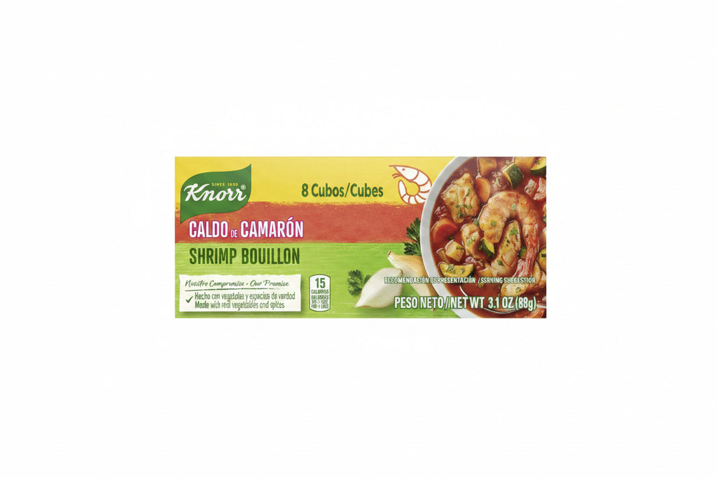 Knorr Shrimp Bouillon Cubes, 3.1 oz