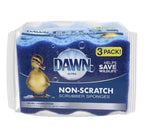 Dawn Non-Scratch Scrubber Sponges, 3 Pack