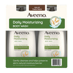 Aveeno Daily Moisturizing Body Wash, Lightly Scented, 33 fl. oz./2 pk. product image