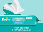 Pampers Baby Clean Fresh Scent Baby Wipes, 5 Packs of 80Wipes, 400 Wipes