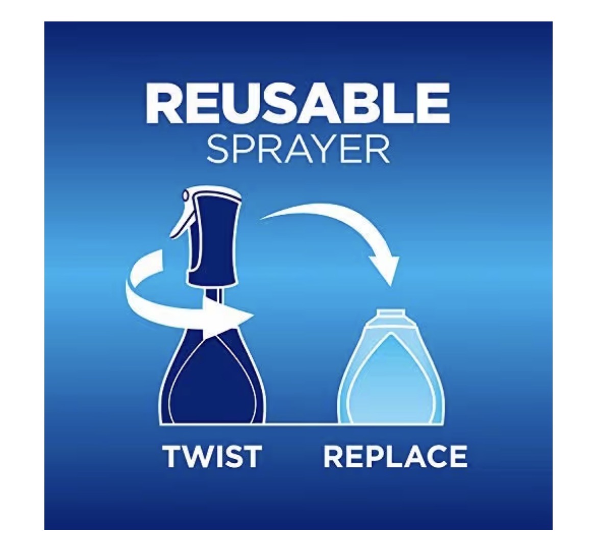 Dawn Platinum Powerwash Free & Clear Dish Spray Bundle – 1 Spray (16 oz) + 1 Refill (16 oz)