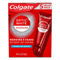 Colgate Optic White Advanced Toothpaste, Sparkling White Mint, 5 pk./4.2 oz. product image