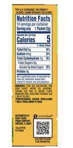 Crystal Light Lemon Iced Tea On-The-Go Drink Mix, 10 Packets, 0.7 oz