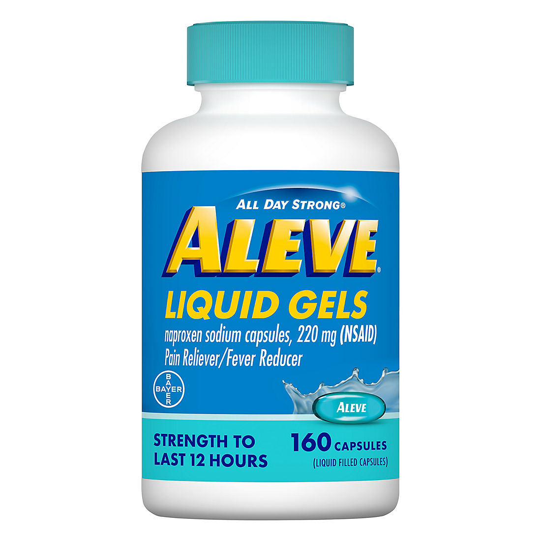 Aleve Pain Reliever Liquid Gels, 160 ct. product image