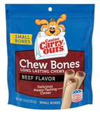 Biscoitos para Cães Canine Carry Outs Sabor Carne Ossos Pequenos para Mastigar, Pacote 79,4g