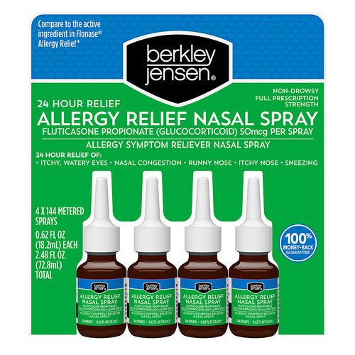Berkley Jensen 24-Hour Allergy Relief Nasal Spray, 4 ct. product image
