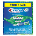 Crest Complete Plus Scope Outlast Ultra Toothpaste, 5 pk./6.3 oz. product image