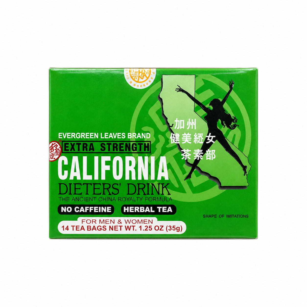 California Dieter's Drink Herbal Tea, 14 Tea Bags