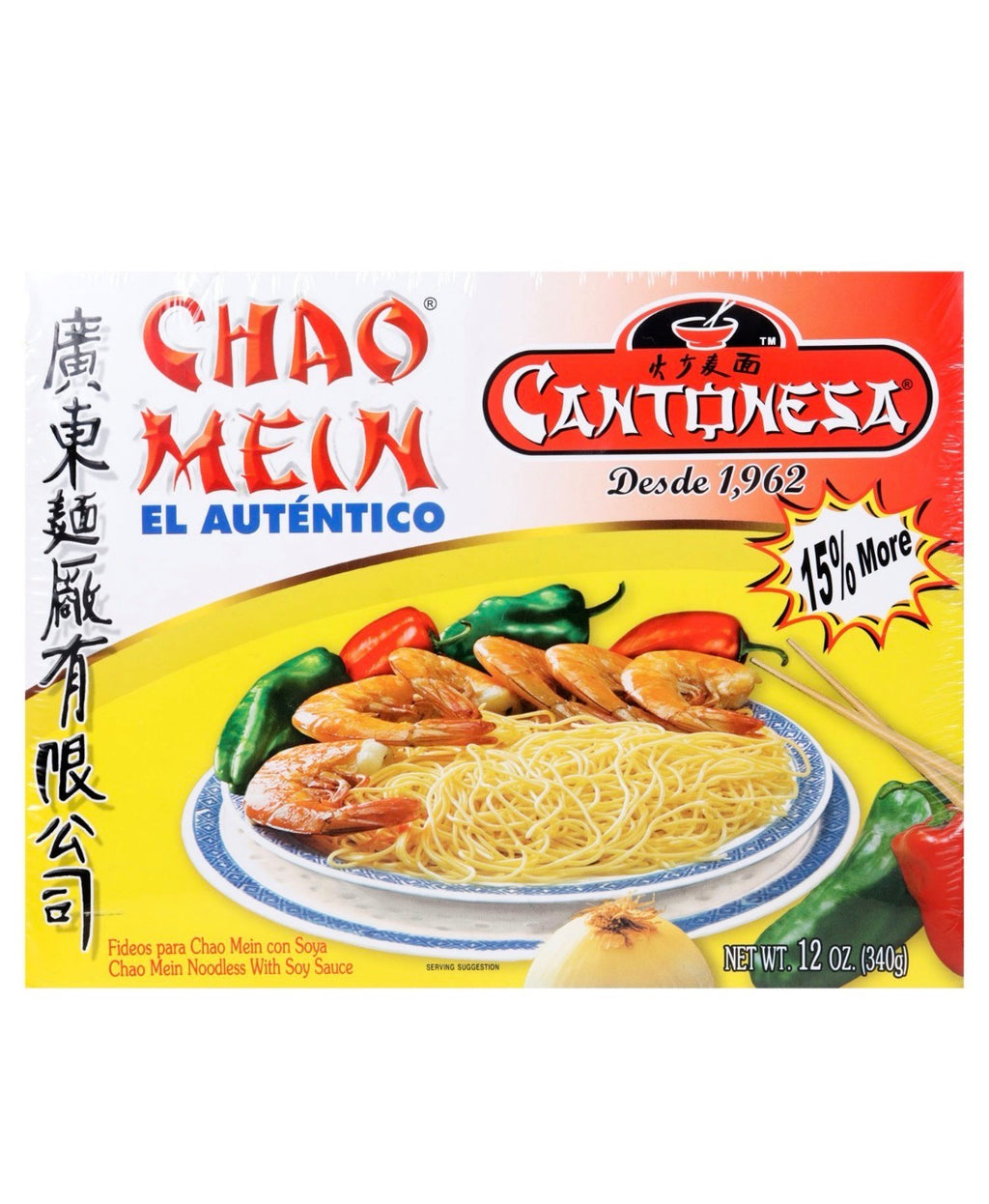 Chao Mein Noodles with Soy Sauce, 12 oz