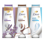 Dove Relax, Exfoliate & Restore Body Wash Variety Pack, 3 pk./23 oz. product image