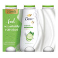 Dove Refreshing Cucumber & Green Tea Body Wash, 3 pk./23 oz. product image
