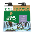 Irish Spring 5-in-1 Body Wash for Men, Cool Fresh Scent, 2 pk./30 oz. product image