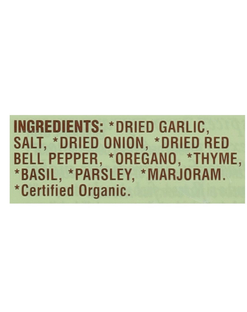 Spice Islands Organic Garlic & Herb Seasoning, 17.6 oz