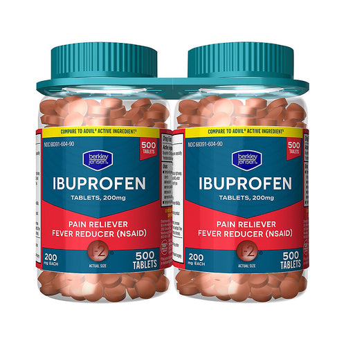Berkley Jensen Ibuprofen 200mg Tablets, 1000 ct. product image