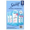Secret Invisible Solid Antiperspirant and Deodorant, Powder Fresh, 5 pk./2.4 oz. product image