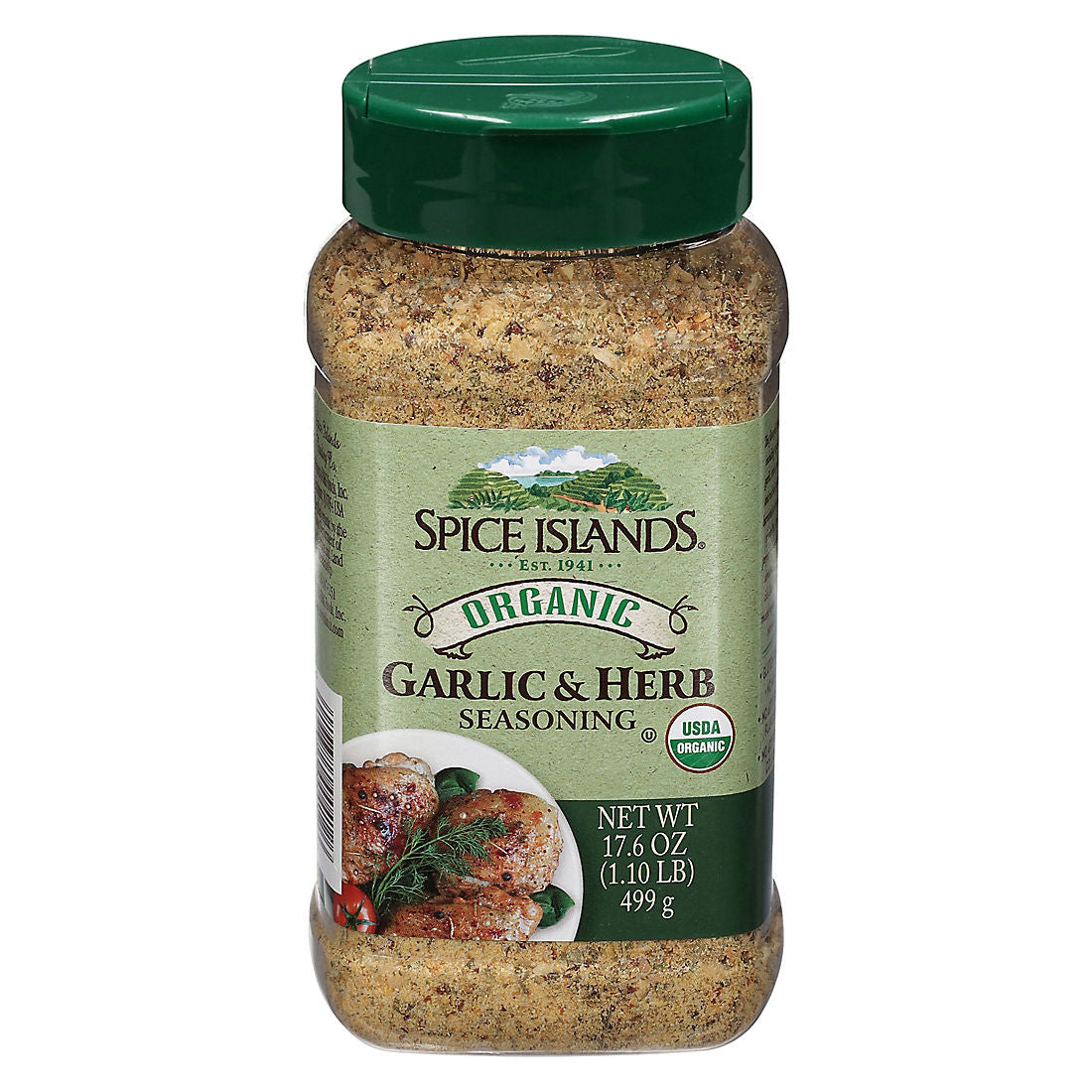 Spice Islands Organic Garlic & Herb Seasoning, 17.6 oz product image
