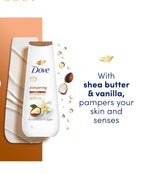 Dove Body Wash Pamper Shea Butter and Vanilla, 3 ct./23 oz.