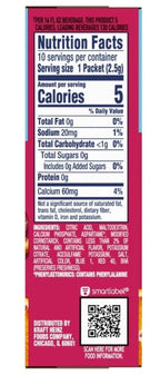Crystal Light Fruit Punch On-The-Go Drink Mix, 10 Packets, 0.9 oz