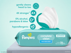 Pampers Baby Clean Fresh Scent Baby Wipes, 5 Packs of 80Wipes, 400 Wipes