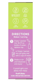 Crystal Light Raspberry Green Tea On-The-Go Drink Mix, 10 Packets, 0.96 oz