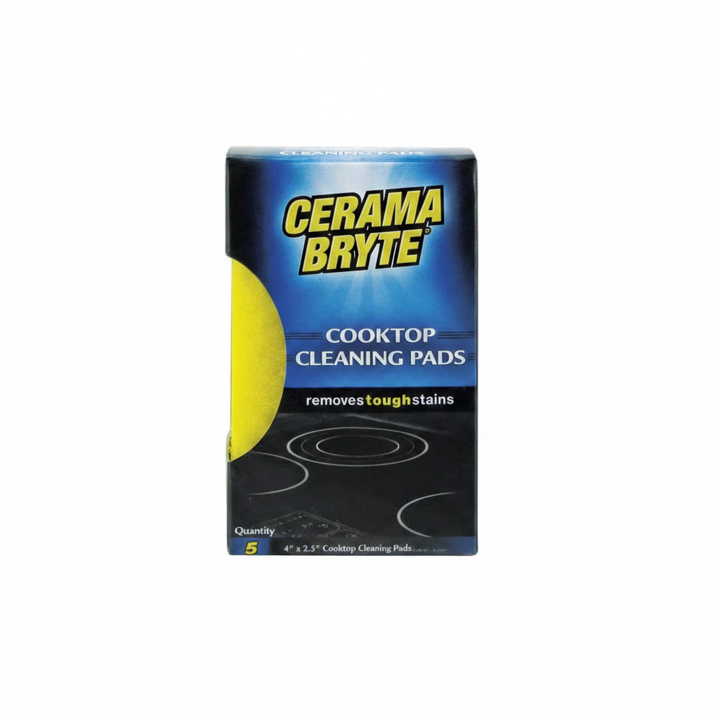 Cerama Bryte Cooktop Cleaning Pads, 5 Count