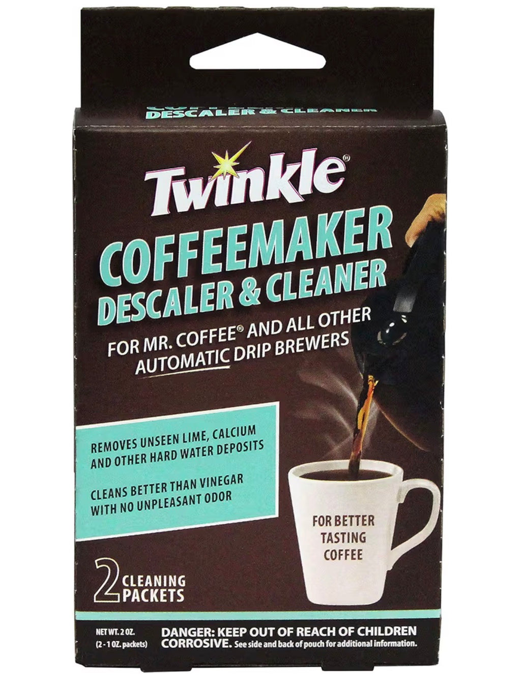 Twinkle Coffeemaker Cleaner & Descaler