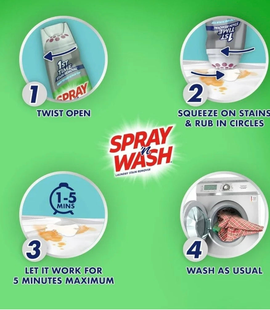 Spray 'n Wash Max Laundry Stain Remover Gel Stick, 6.7 oz