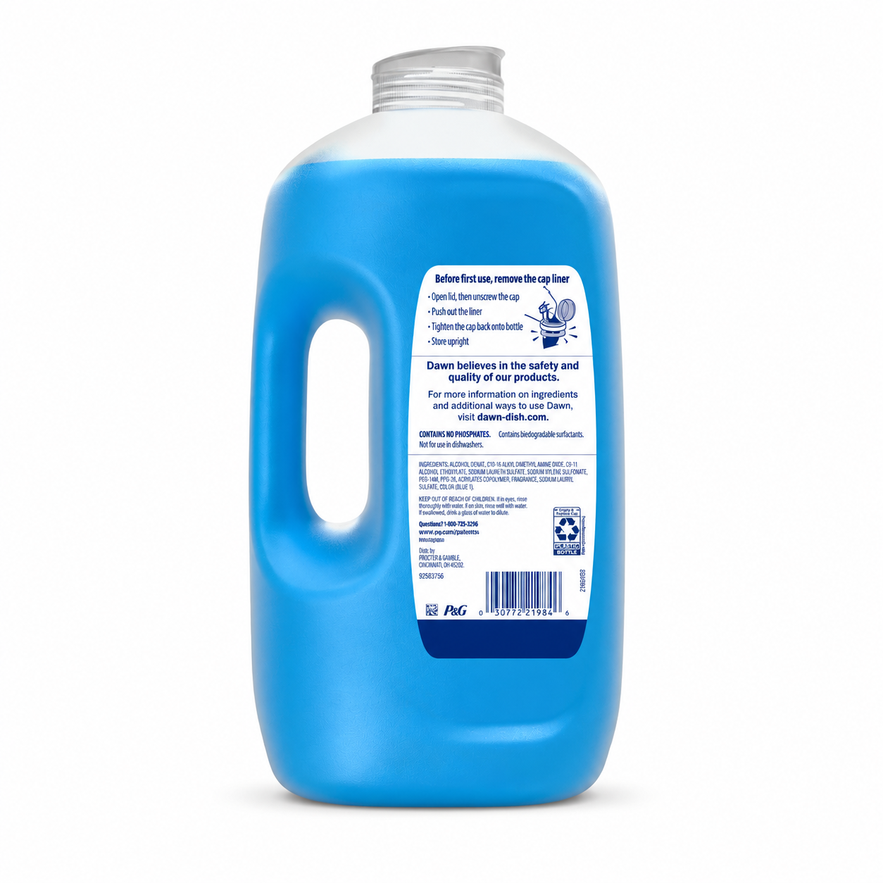 Dawn Ultra Dish Soap Dishwashing Liquid - Original Scent, 90 oz.
