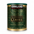 Kirkland Signature Decaffeinated Coffee, Dark Roast Fine Grind, 48 oz