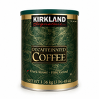 Kirkland Signature Decaffeinated Coffee, Dark Roast Fine Grind, 48 oz