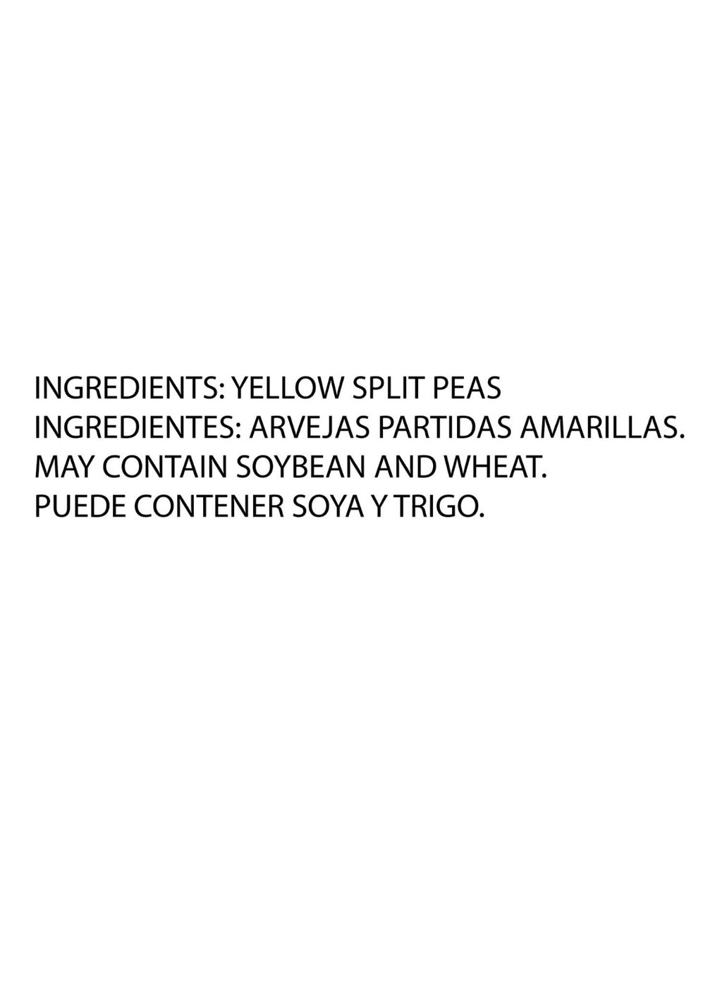 Goya Yellow Split Peas, 16 oz