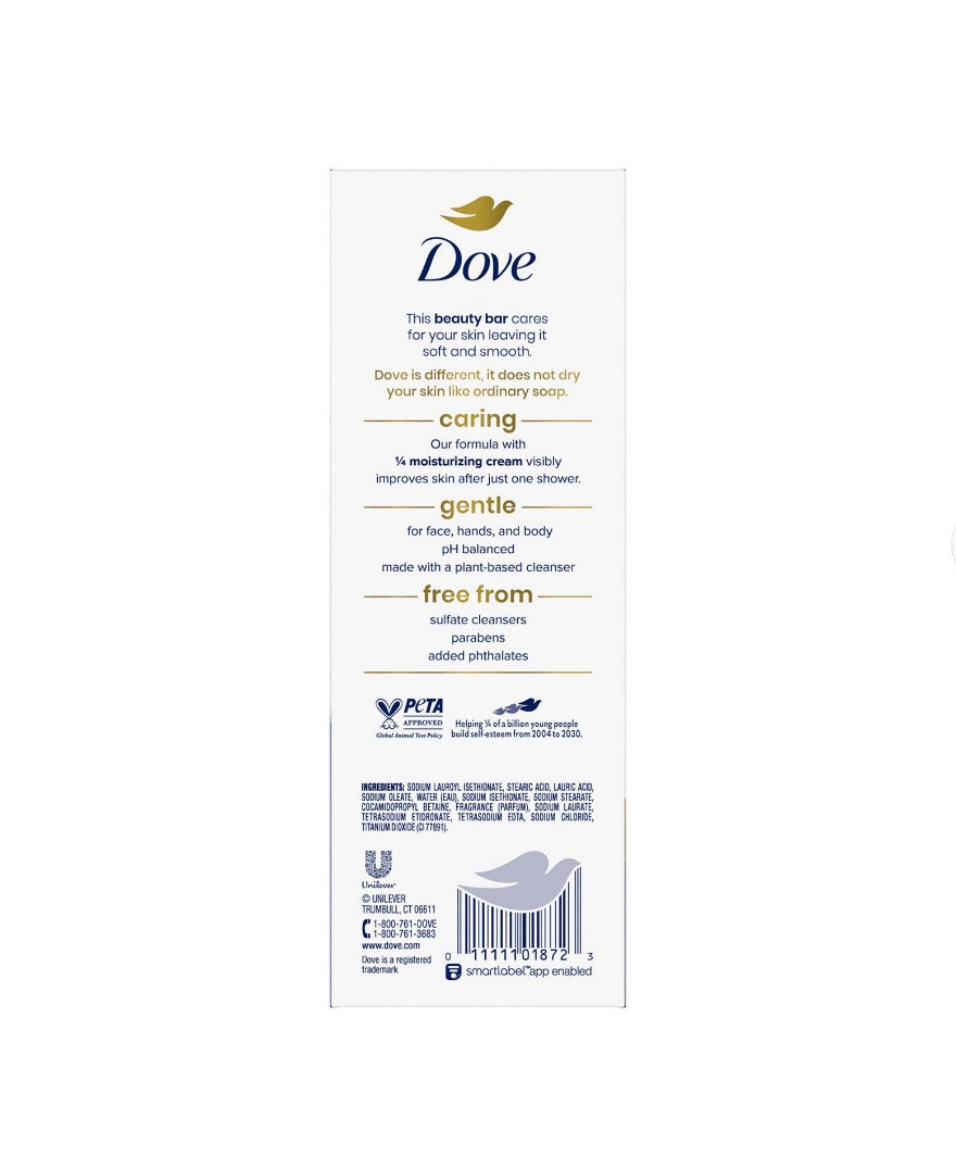 Dove Beauty Bar Soap Winter Care, 16 ct./3.75 oz.