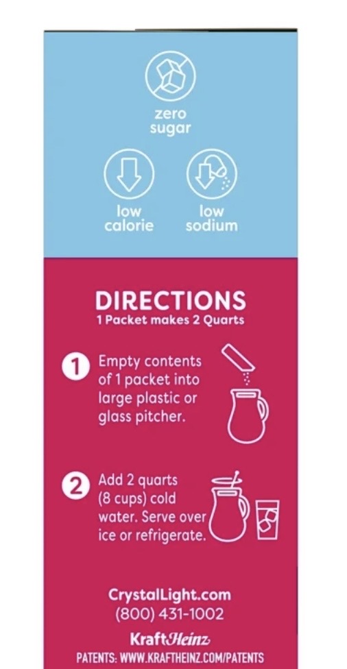 Crystal Light Fruit Punch Drink Mix, 6 Pitcher Packets