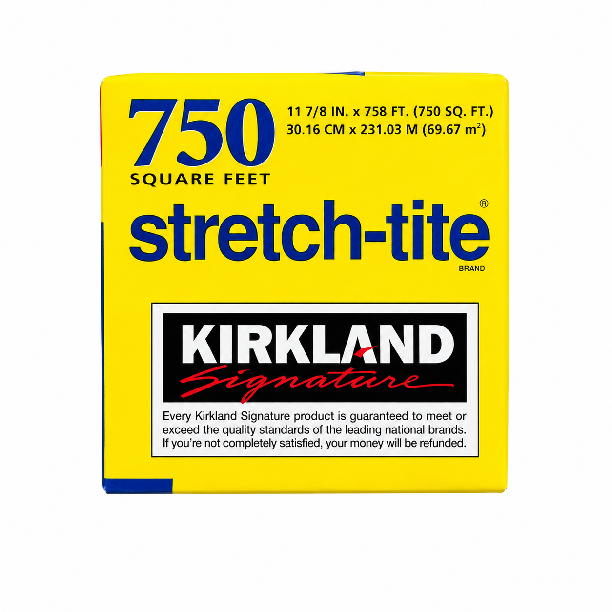 Kirkland Signature Stretch-Tite Plastic Food Wrap, 750 sq ft