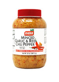 Badia Minced Garlic & Red Chili Pepper, 32 oz