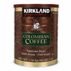 Kirkland Signature Colombian Coffee, Dark Roast Fine Grind, 48 oz