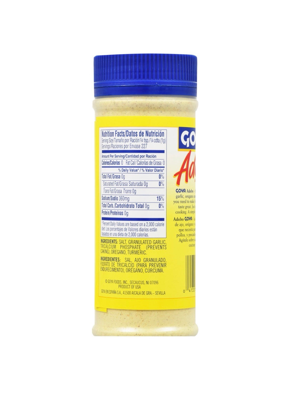 Goya Adobo All Purpose Seasoning without Pepper, 16.5 oz