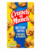 Crunch 'n Munch Pipoca e Amendoim com Caramelo Amanteigado, 99g