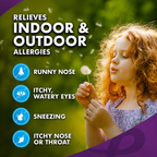 Children's Allegra Dye-Free 12-Hour Allergy Relief Liquid, 4 fl oz