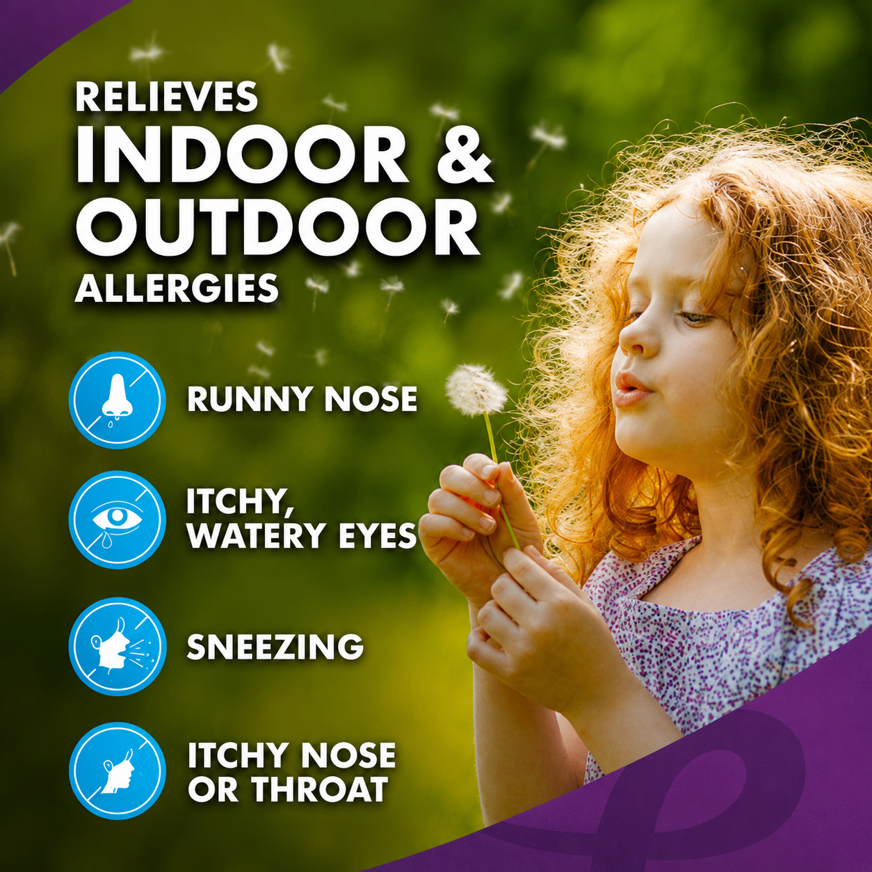 Children's Allegra Dye-Free 12-Hour Allergy Relief Liquid, 4 fl oz