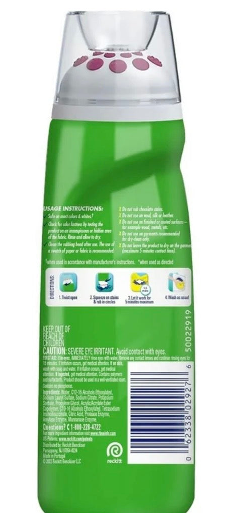 Spray 'n Wash Max Laundry Stain Remover Gel Stick, 6.7 oz