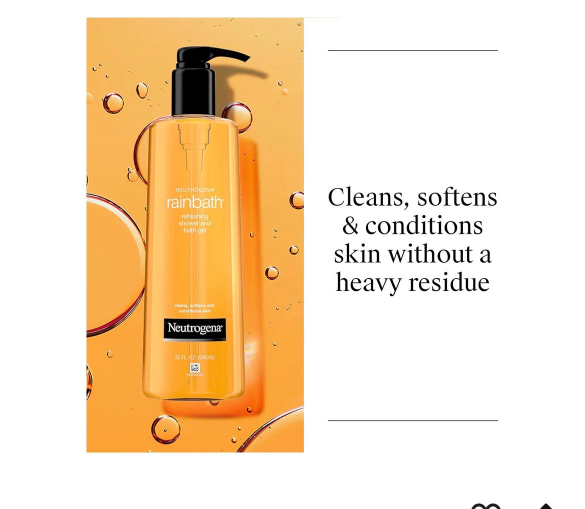 Neutrogena Rainbath Refreshing Shower and Bath Gel, 40 oz.