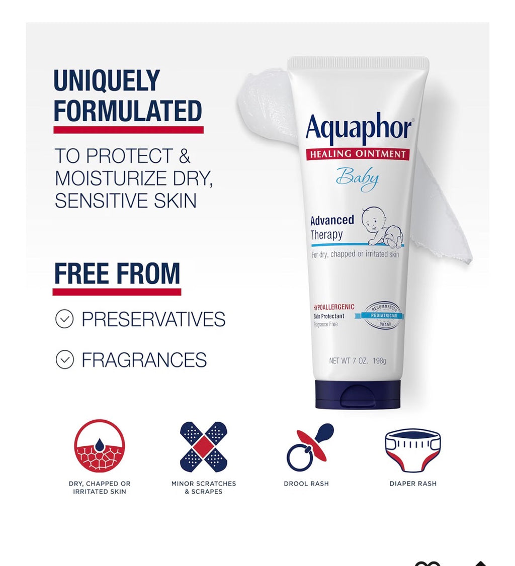 Aquaphor Baby Healing Ointment, 1.75 oz Tube