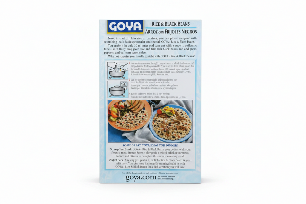 Goya Rice & Black Beans, 7 oz