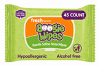 Boogie Wipes Unscented Saline Nose Wipes, 1 pack, 45 Count