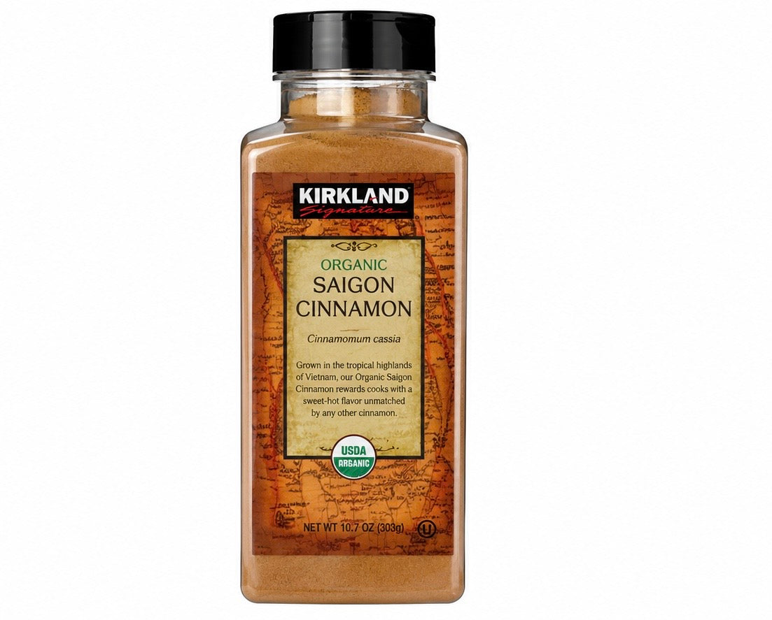 Kirkland Signature Organic Saigon Cinnamon, Ground, 10.7 oz