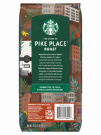 Starbucks Pike Place Roast Ground Coffee, Medium Roast, 32 oz