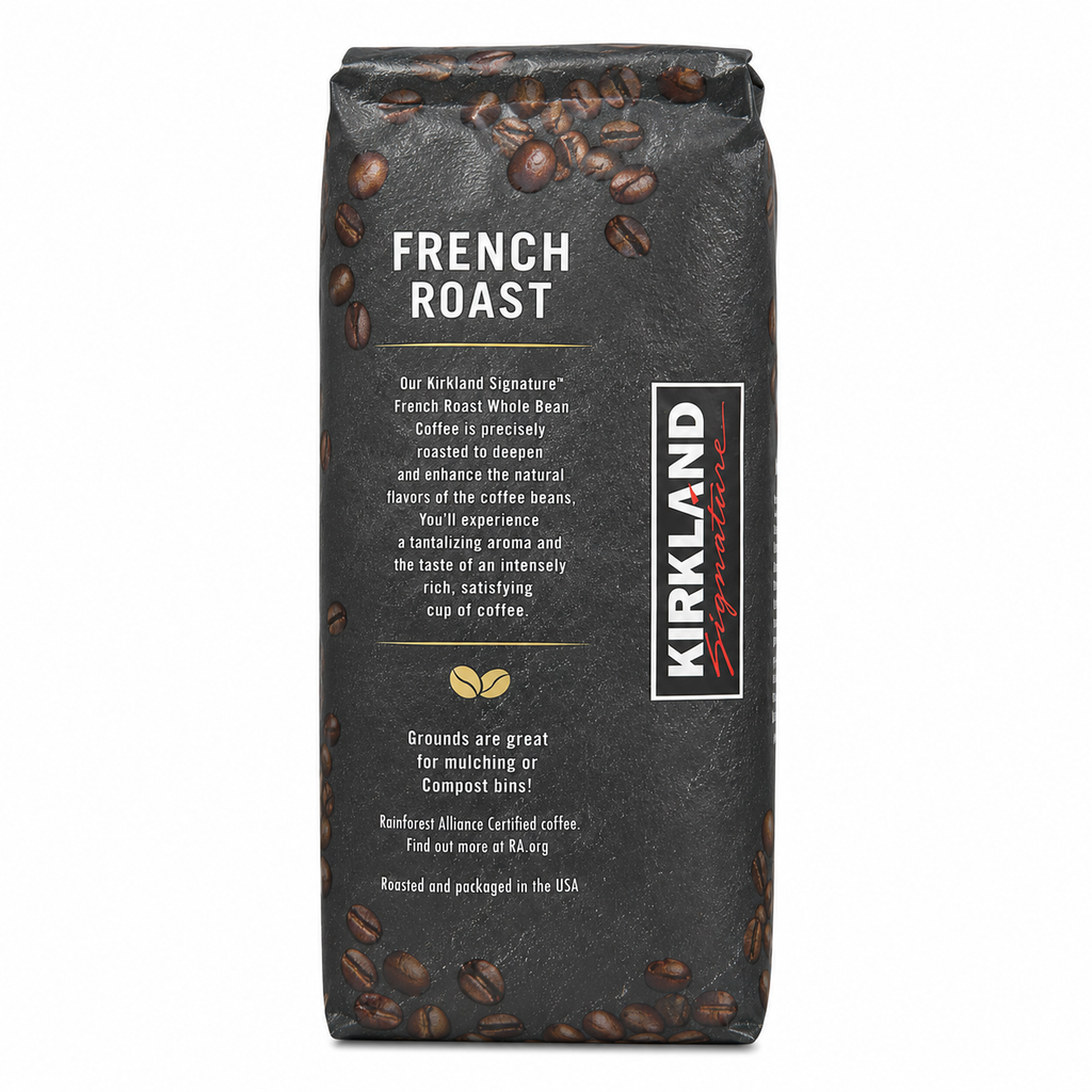 Kirkland Signature Whole Bean French Roast Coffee, 40 oz