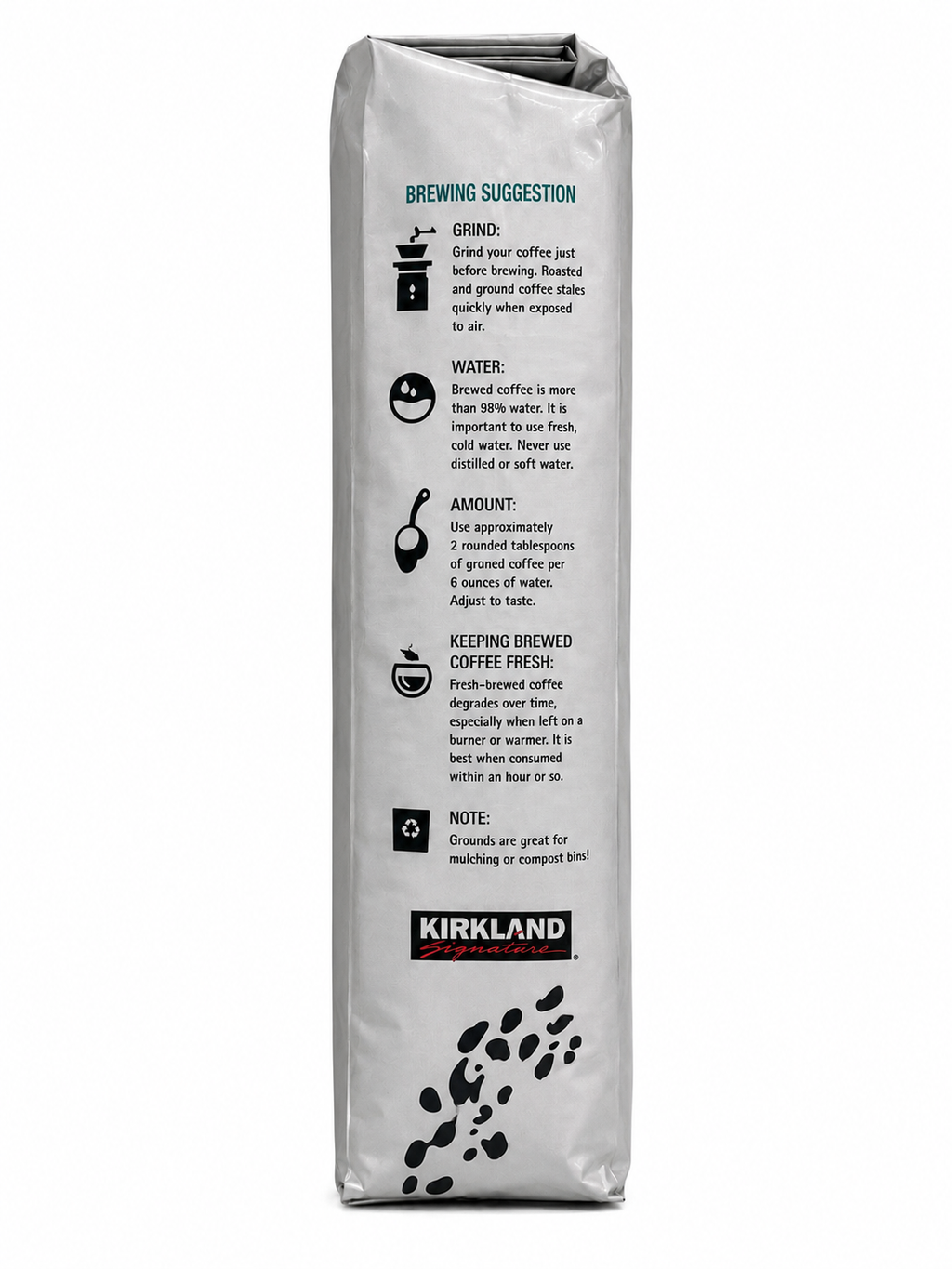 Kirkland Signature Colombian Supremo Whole Bean Coffee, Medium Roast, 48 oz