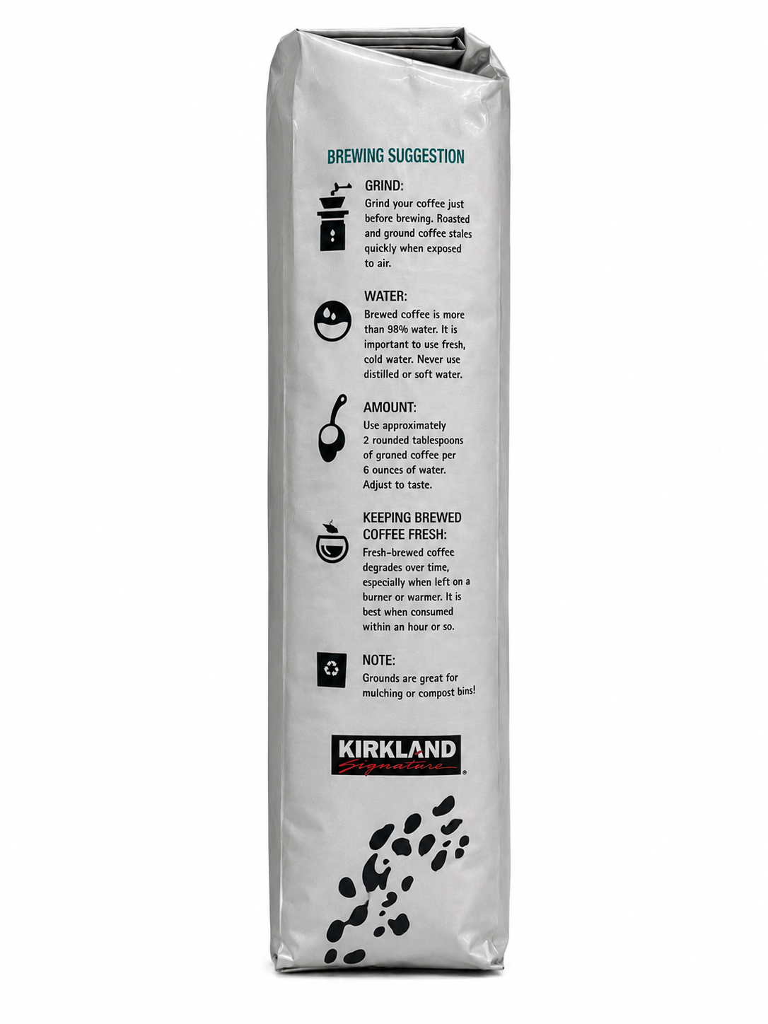 Kirkland Signature Colombian Supremo Whole Bean Coffee, Medium Roast, 48 oz